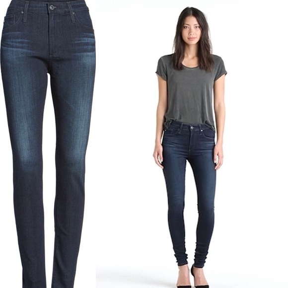 AG  Adriano Goldschmied The Farrah High Rise Skinny Ankle Jeans - Picture 2 of 14